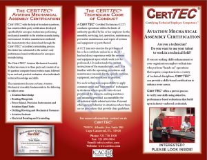 CertTEC Aviation Mechanical Assembly brochure-1