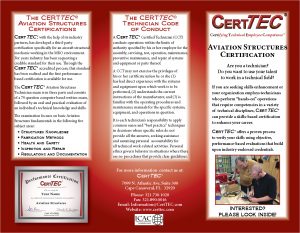 CertTEC Aviation Structures brochure1